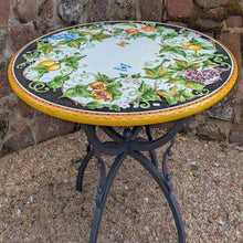 Load image into Gallery viewer, Volcanic stone table - 110cm diam - 'Bevagna'