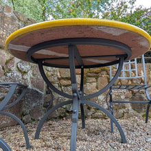 Load image into Gallery viewer, Volcanic stone table - 110cm diam - 'Bevagna'