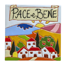 Load image into Gallery viewer, Pace e Bene tile - 15cmx15cm (Sial)