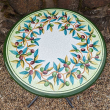 Load image into Gallery viewer, Volcanic stone table - 60cm diam - 'Trevi'