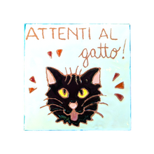 Load image into Gallery viewer, 'Beware of the cat/dog' sign