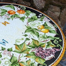 Load image into Gallery viewer, Volcanic stone table - 110cm diam - 'Bevagna'