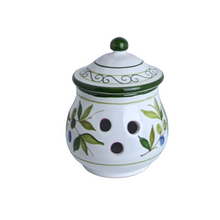 Load image into Gallery viewer, Garlic jar - Black olives