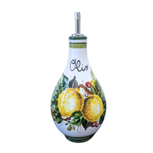 Load image into Gallery viewer, Oil bottle - Limone mazzo, 650ml