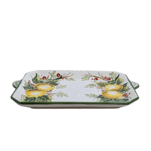 Load image into Gallery viewer, Small rectangular tray - limone mazzo