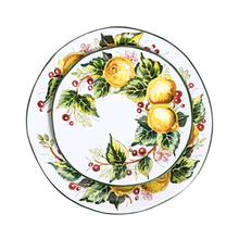 Load image into Gallery viewer, Dinner plate (29cm) - Limone mazzo
