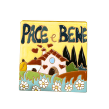 Load image into Gallery viewer, Pace e Bene tile - 10cmx10cm