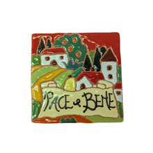 Load image into Gallery viewer, Pace e Bene tile - 10cmx10cm (Sial)