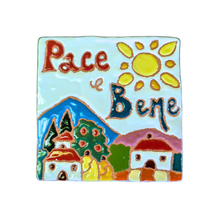 Load image into Gallery viewer, Pace e Bene tile - 10cmx10cm (Sial)