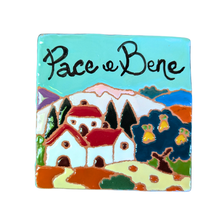 Load image into Gallery viewer, Pace e Bene tile - 10cmx10cm (Sial)
