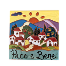 Load image into Gallery viewer, Pace e Bene tile - 15cmx15cm (Sial)