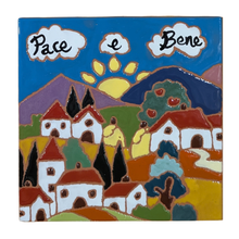 Load image into Gallery viewer, Pace e Bene tile - 15cmx15cm