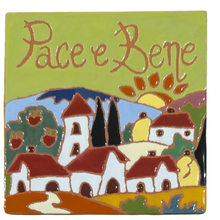 Load image into Gallery viewer, Pace e Bene tile - 15cmx15cm