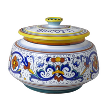 Load image into Gallery viewer, Biscotti jar - Ricco Deruta