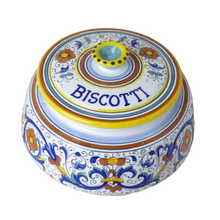 Load image into Gallery viewer, Biscotti jar - Ricco Deruta