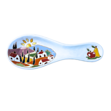 Load image into Gallery viewer, Spoon Rest with Tuscan village