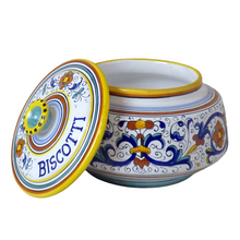 Load image into Gallery viewer, Biscotti jar - Ricco Deruta