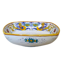 Load image into Gallery viewer, Large square serving bowl (30cm) + salad servers - Raffaellesco