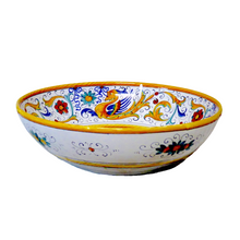 Load image into Gallery viewer, Large round serving bowl (30cm) + salad servers - Raffaellesco