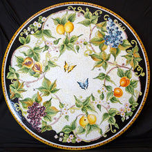 Load image into Gallery viewer, Volcanic stone table - 110cm diam - 'Bevagna'