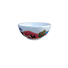 Load image into Gallery viewer, Round bowl with Tuscan house, relief style - 12cm diam
