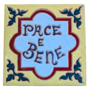 Pace e Bene tile - 15cmx15cm (Sial)