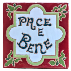 Pace e Bene tile - 15cmx15cm (Sial)