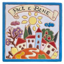 Load image into Gallery viewer, Pace e Bene tile - 15cmx15cm (Sial)
