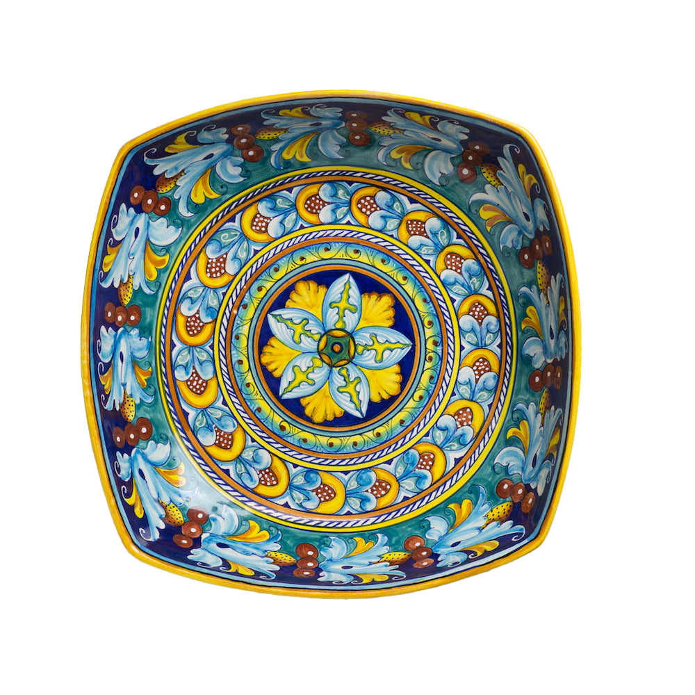 Large square serving bowl (30cm) - Giglio