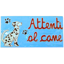 Load image into Gallery viewer, 'Beware of the cat/dog' plaque
