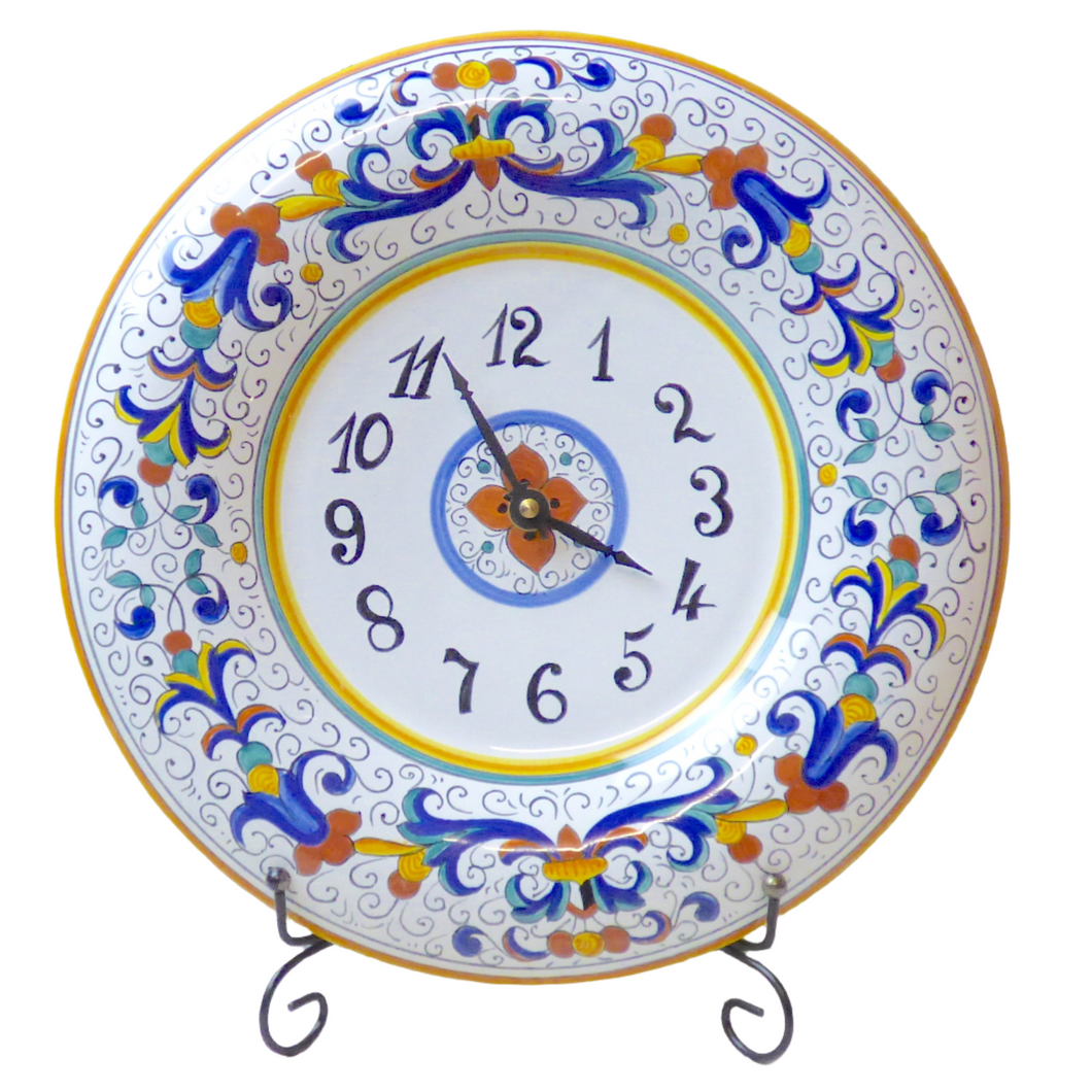 Ceramic clock - 30cm - Ricco design
