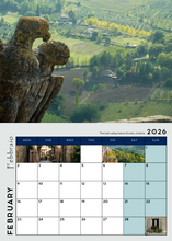 Load image into Gallery viewer, 2026 &#39;Glimpses of Italy&#39; 13-month calendar
