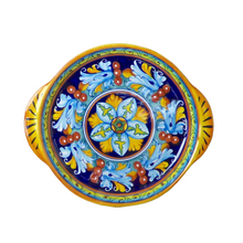 Load image into Gallery viewer, Set of two round trays with handles - 25cm and 30cm diam - Giglio
