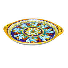 Load image into Gallery viewer, Round tray with handles - large, 30cm diam - Giglio
