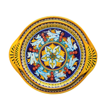 Load image into Gallery viewer, Set of two round trays with handles - 25cm and 30cm diam - Giglio
