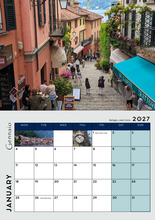 Load image into Gallery viewer, 2026 &#39;Glimpses of Italy&#39; 13-month calendar
