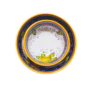 Set of two serving bowls, Lemon - 12cm & 16cm