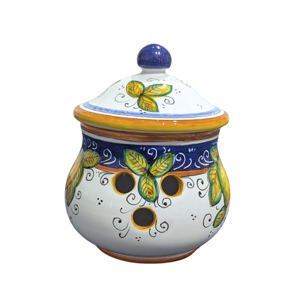 Garlic jar - Lemon