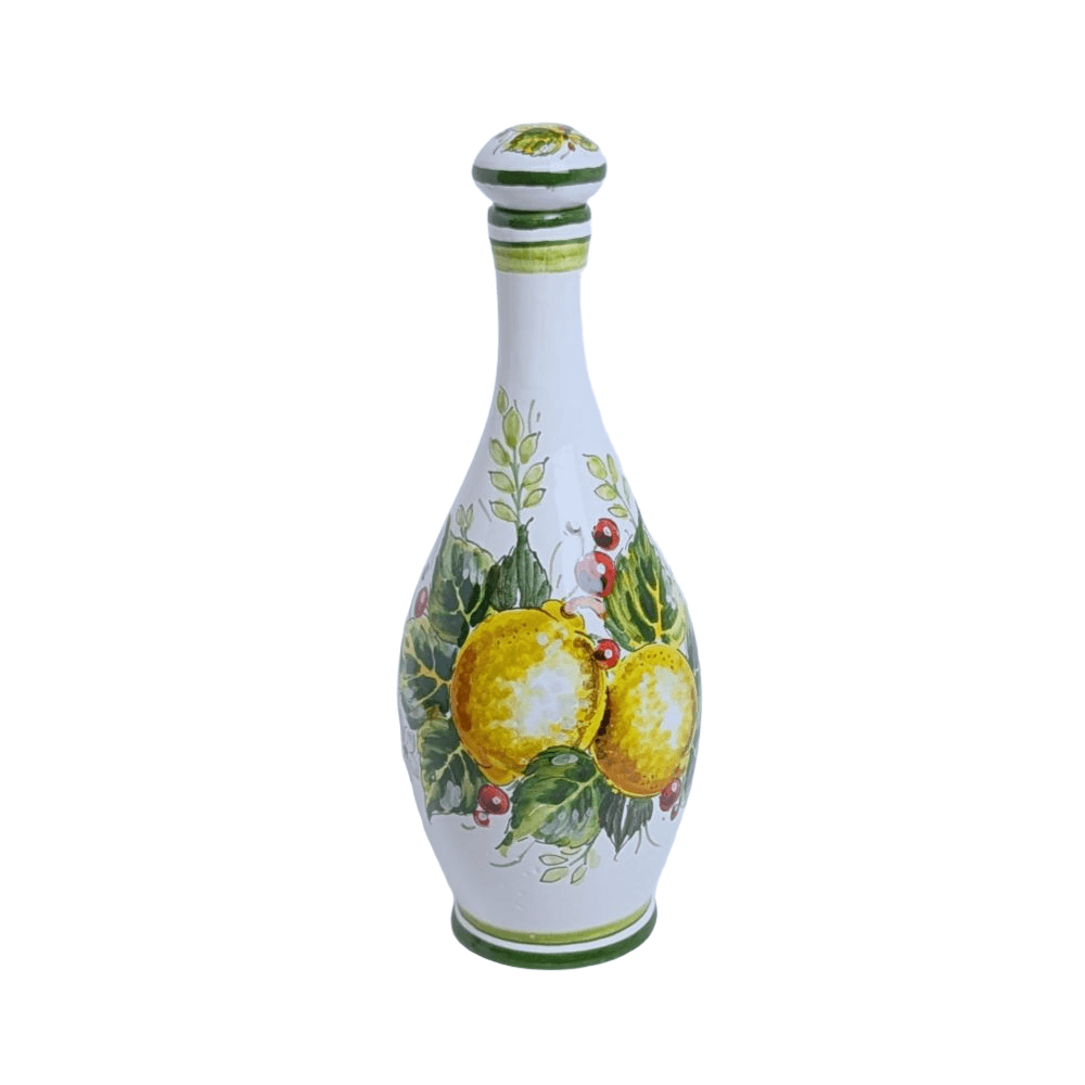 Limoncello bottle with stopper (22cm) - limone mazzo