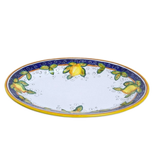 Load image into Gallery viewer, Oval serving platter (44x25cm) - Lemon
