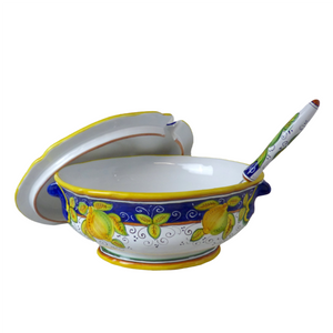 Soup tureen and ladle - 3.5 litres - Lemon