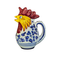 Load image into Gallery viewer, Rooster jug - Arabesco blue - 500ml
