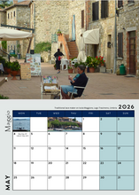 Load image into Gallery viewer, 2026 &#39;Glimpses of Italy&#39; 13-month calendar
