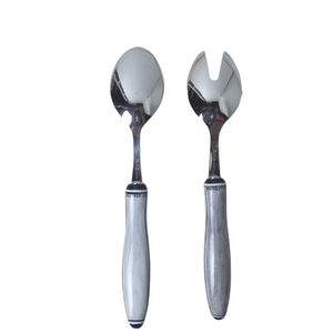 Salad Server Set (Fork & Spoon) - Nero