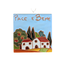 Load image into Gallery viewer, Pace e Bene tile - 10cmx10cm (Sial)

