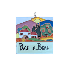 Load image into Gallery viewer, Pace e Bene tile - 10cmx10cm (Sial)
