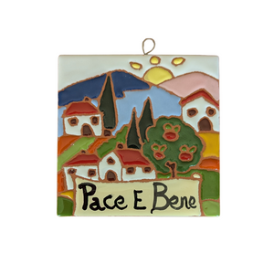 Pace e Bene tile - 10cmx10cm (Sial)
