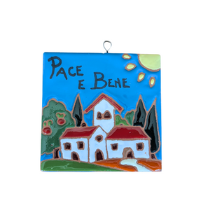 Pace e Bene tile - 10cmx10cm (Sial)