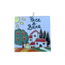 Load image into Gallery viewer, Pace e Bene tile - 10cmx10cm (Sial)

