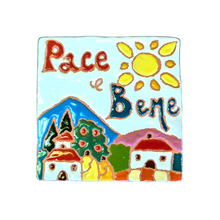 Load image into Gallery viewer, Pace e Bene tile - 10cmx10cm (Sial)
